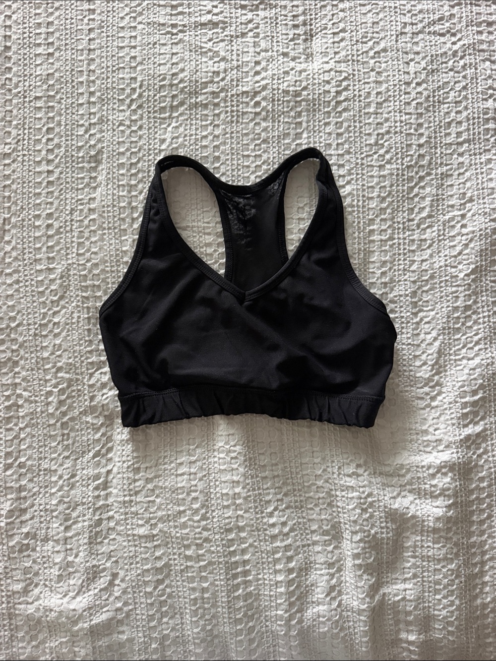 Black Racerback Sleep & Lounge Bralette
